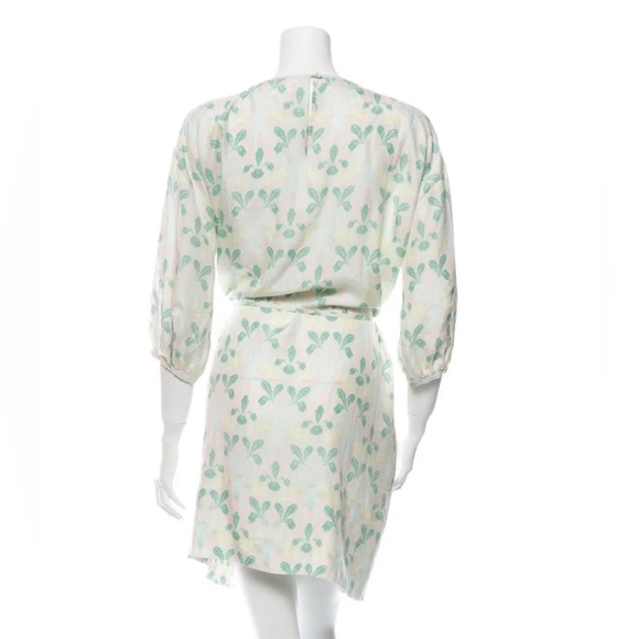 girl. By Band of Outsiders Silk 3/4 Sleeve Dress - Picture 3 of 3